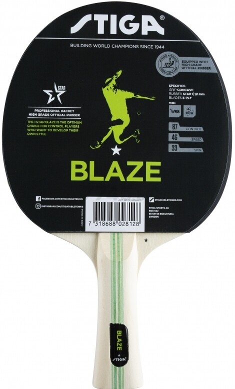 Ракетка для настольного тенниса STIGA Blaze WRB ACS (1211-6018-01)